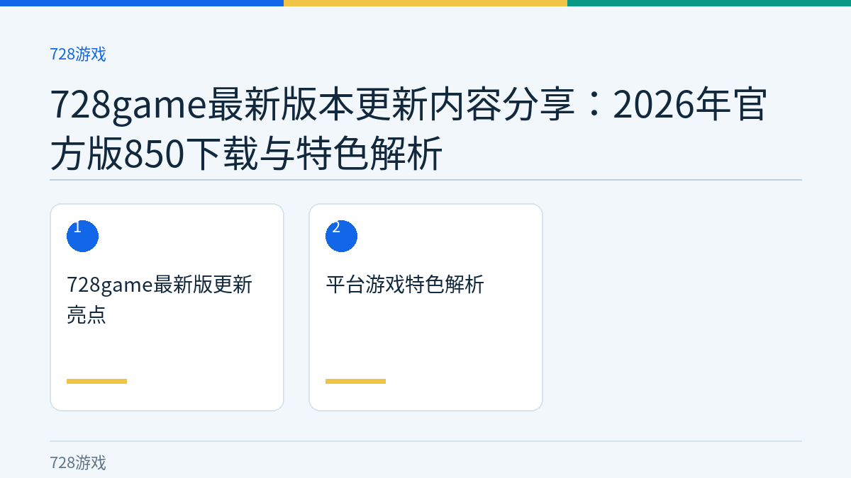 728game最新版本更新内容分享：2026年官方版850下载与特色解析文章内容示意图